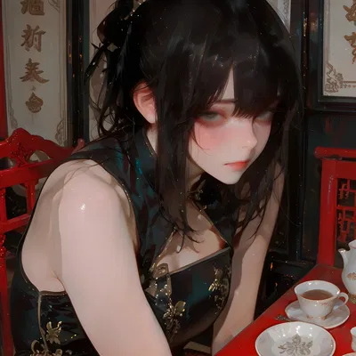 she came in ur tea || mei