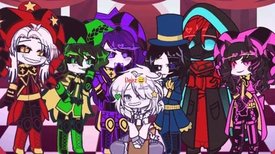 ⁠✷⁠ Ticket Taker, Doctor, Pierrot, Jester, Columbina, and Harlequin ✷