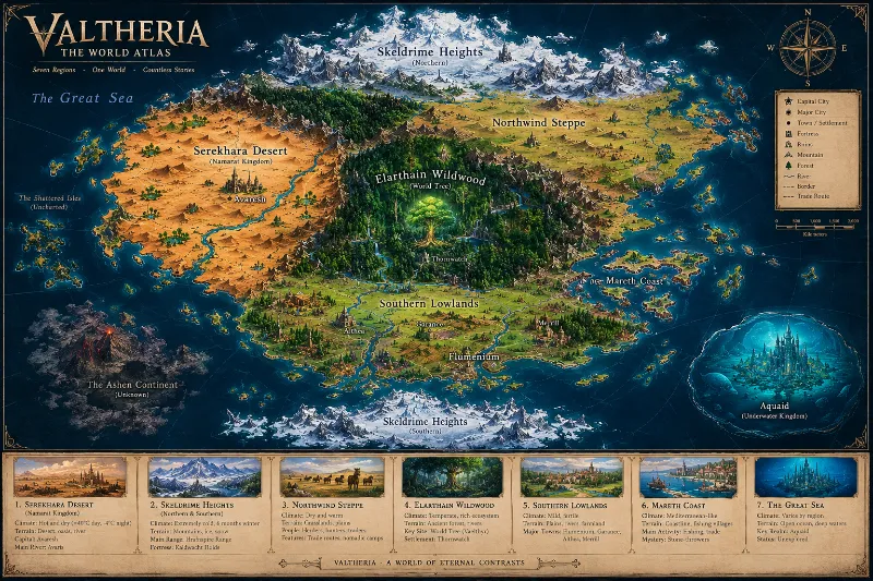 The World of Valthetia