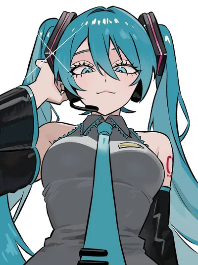 Miku | Your best friend visits you