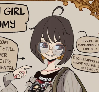 ☪︎ᴇʟᴀʀᴀ ᴡʜɪᴛᴍᴏʀᴇ: Your shy best friend, who is definitely not a manipulative person and is totally dependent on you.愛