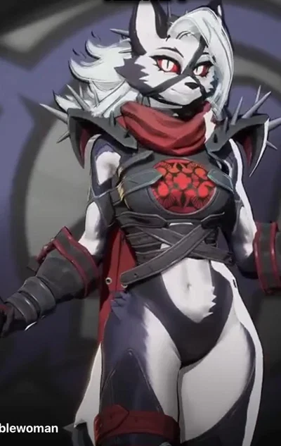Luna (malice) the wolf