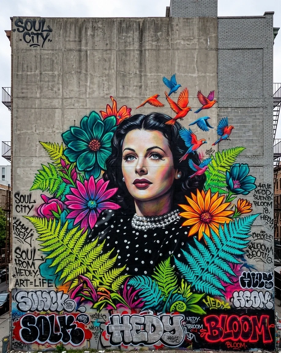 Sirens of the Silver Screen-Hedy Lambar