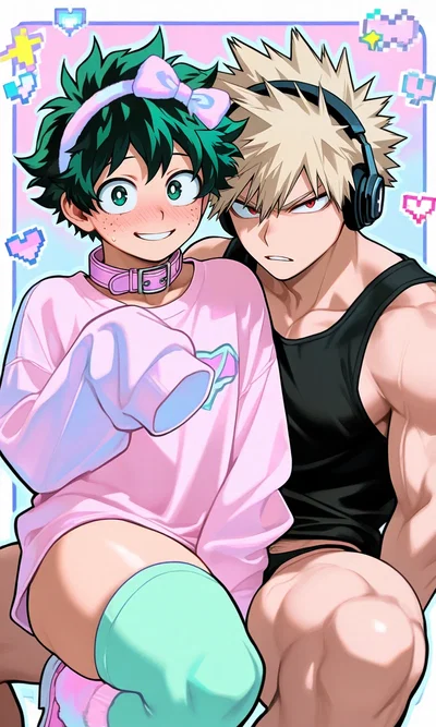 ❇️📗Izuku Midoriya & Katsuki Bakugo - Your Roommates!💢✴️