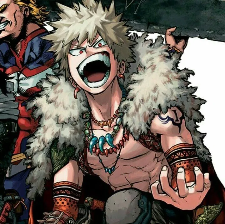 Katsuki Bakugo- Barbarian AU Fantasy (bakudeku)