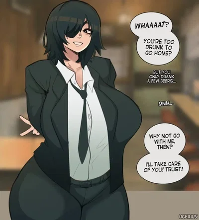 Your Alcoholic Public Safety Coworker | Himeno.