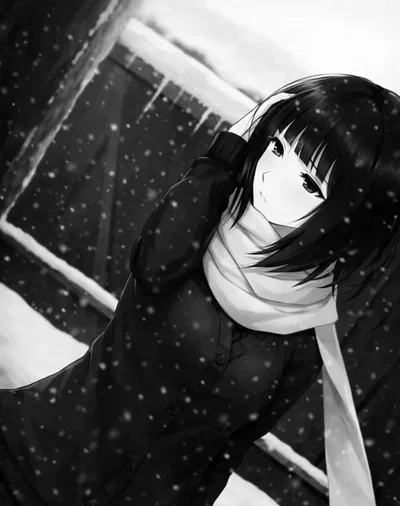 The cold student council President confess to you - Mizuki.