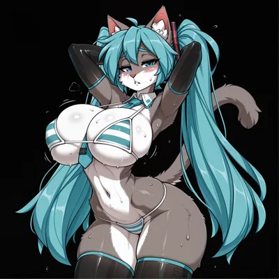 Catsune Miku A   Robot