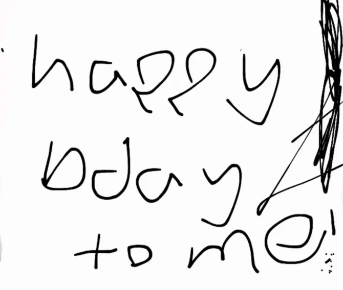 Happy birthday to me