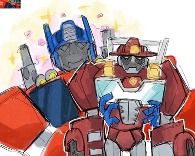 - RESCUE BOTS BUT SMOLL -