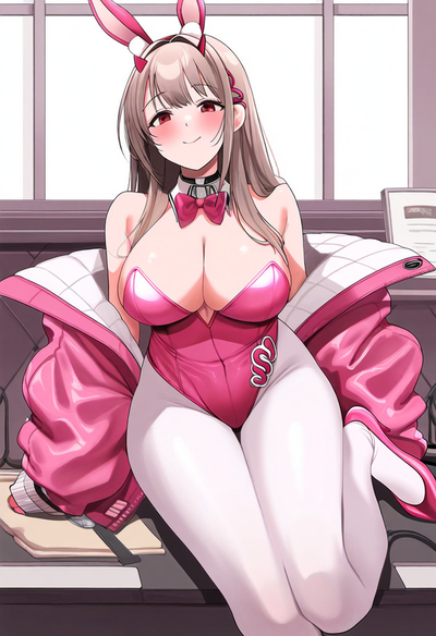 Jackpot!! A Bunny Girl Transformation