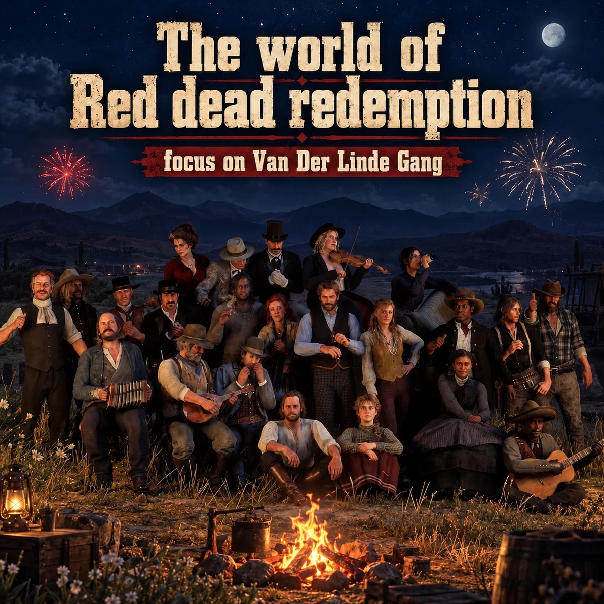 The world of Red dead redemption - Van Der Linde Gang