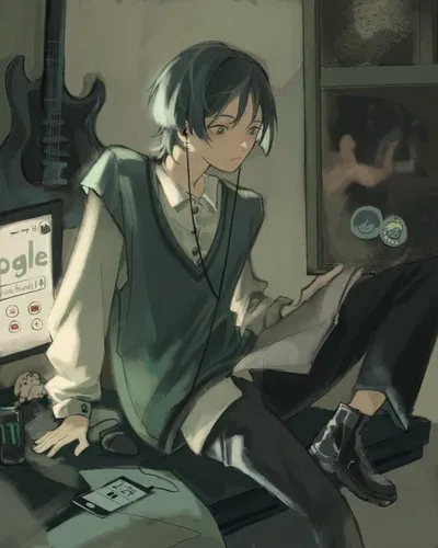 Scaramouche is trying to start a rock band with (user's classmate)