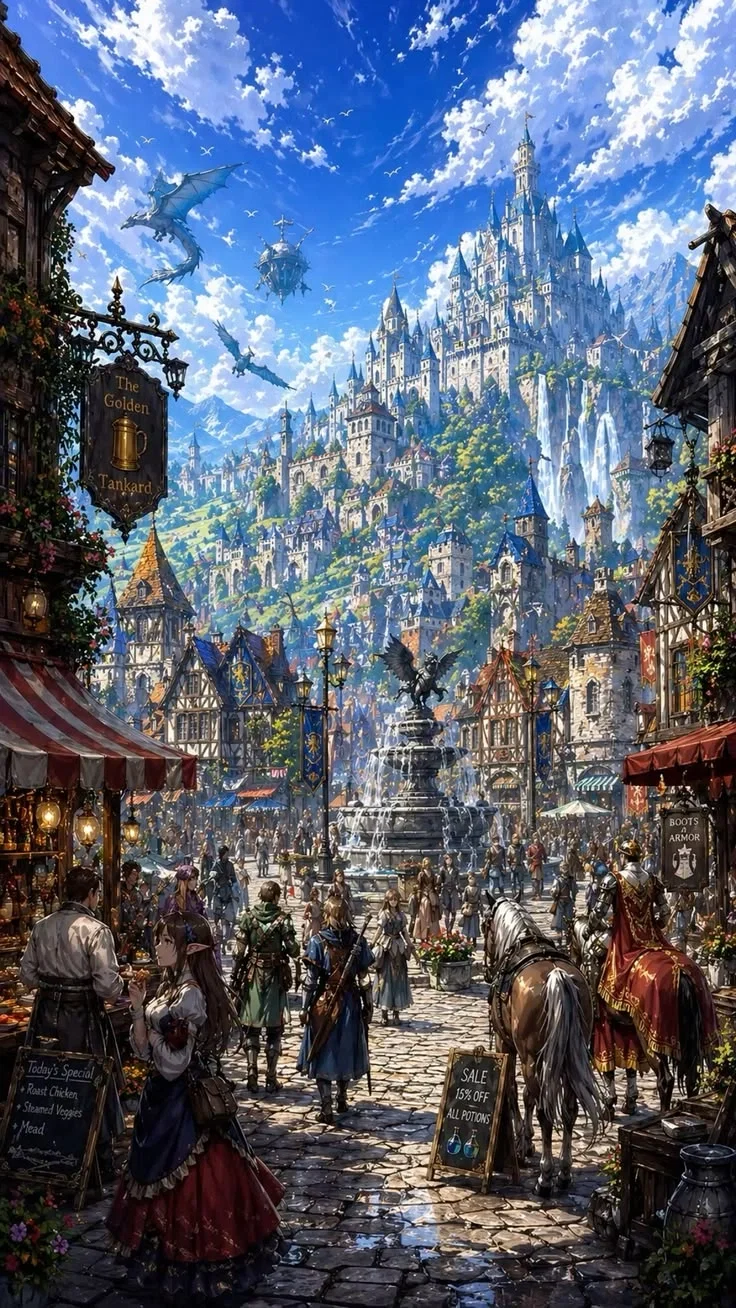 Elysia Realm - Isekai Text-RPG & World Adventure Engine