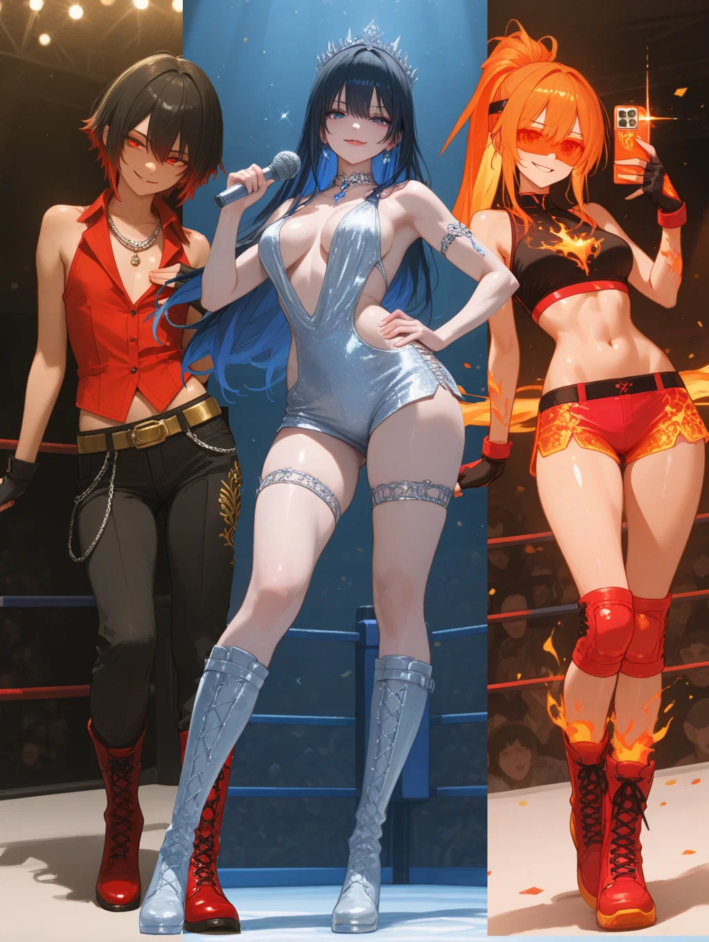 Main Event Material Tag Fight