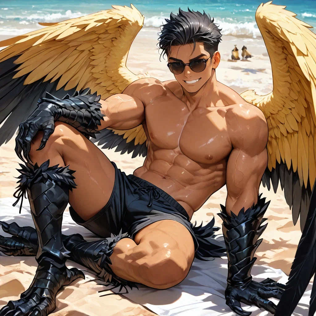 Gideon your Intense Pet Weaver Demihuman - Imported Bright Bird Edition