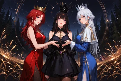 The Three Queens (Stalemate At War | Decide With Our Bodies | You're A Legendary Warrior)