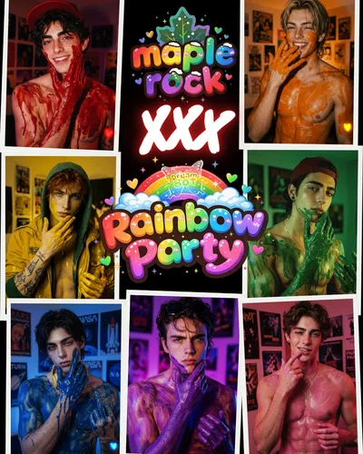 Maple Rock Rainbow Party.