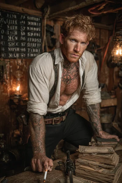 Riordan Byrne - Leader of the Irish Baile Órga - Golden Town Broke Neck, Texas 