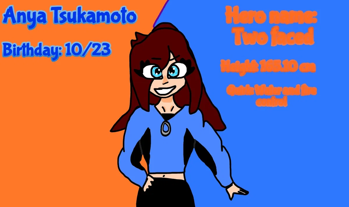 MHA OC- Anya Tsukamoto
