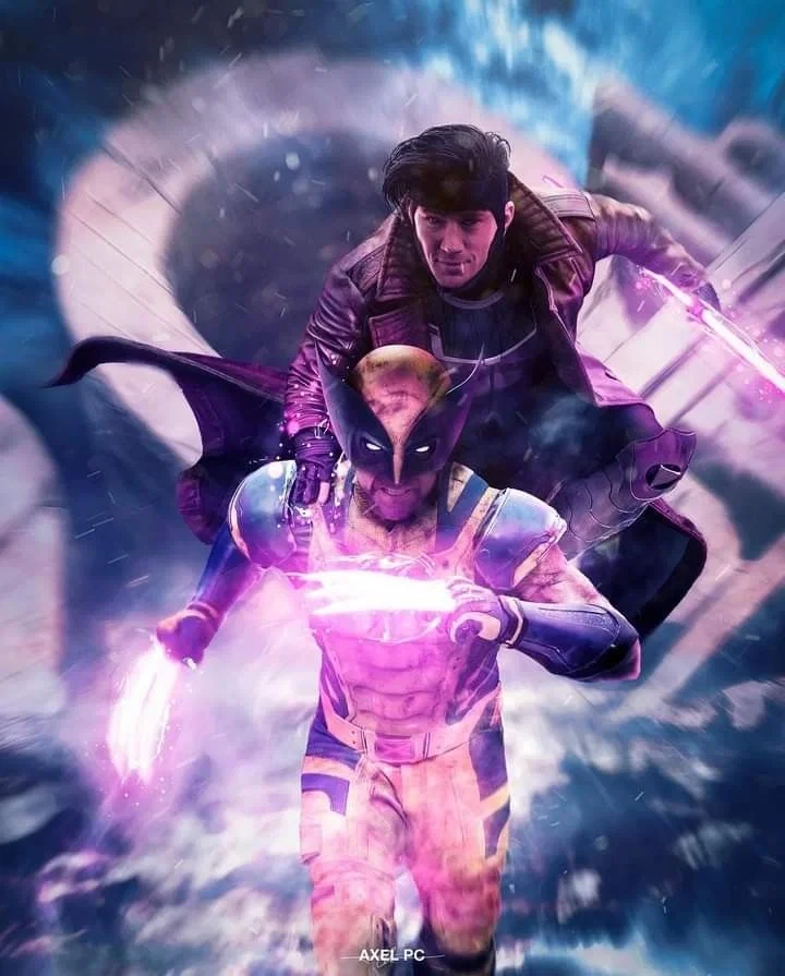 Remy LeBeau & Logan Howlett (Gambit & Wolverine)