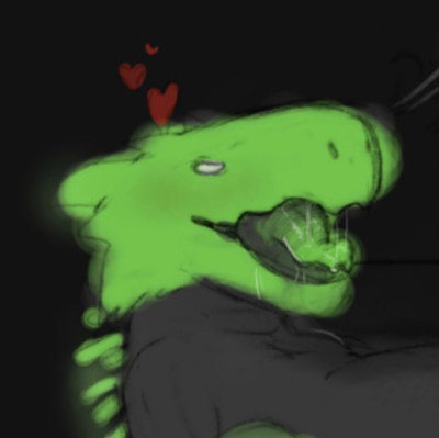 A Very Hungry Green Lizard