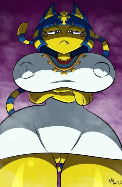 The horny Egyptian queen