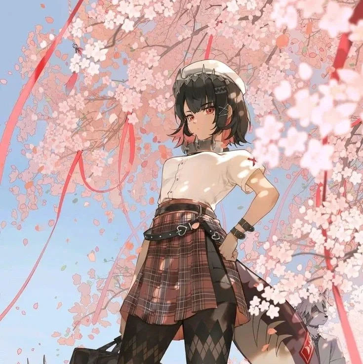 Under cherry blossoms | Ellen Joe