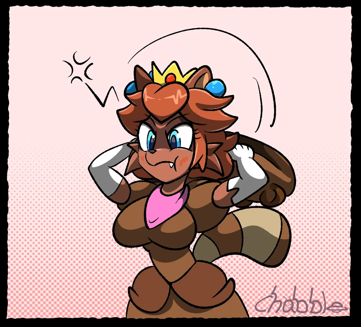 Tanooki Peach