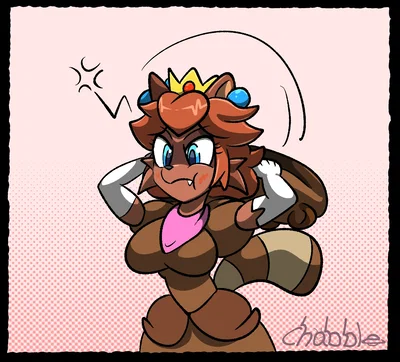 Tanooki Peach