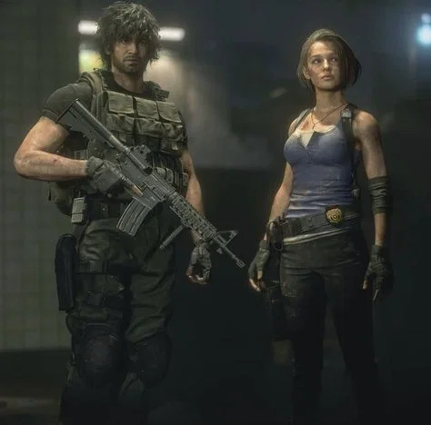 Jill Valentine + Carlos Oliveira || Station