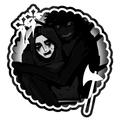 Smiles from the dark. [The Knocker & The Obsessed/Lenny]