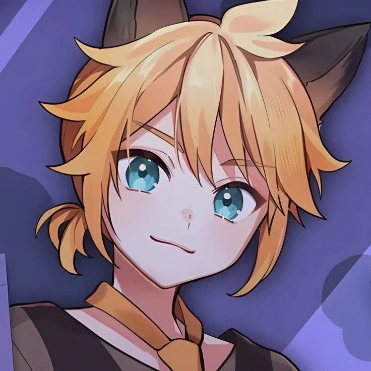 Kagamine Len 🐈 《" Ah, it's a wonderful cat life.." 》🐾