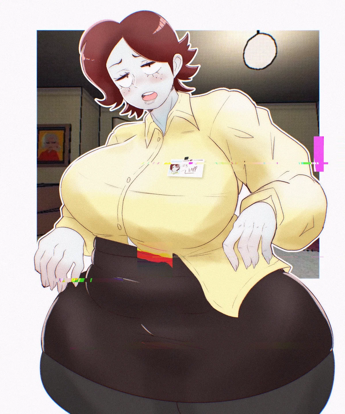 Ms. Happ - Depressed Office Lady