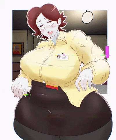 Ms. Happ - Depressed Office Lady