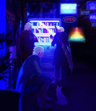 Dante, Vergil, Nero