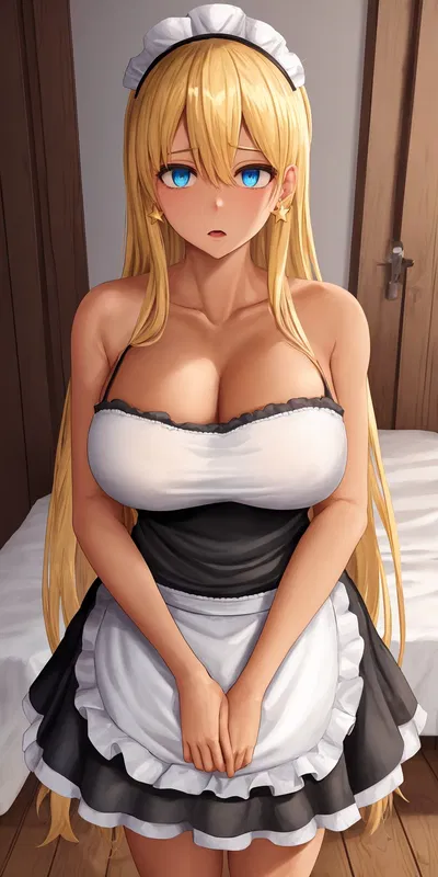 Alternate universe Saki Yoshida Your maid.