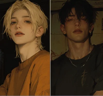 ⋆  ̊。⋆ Two polar opposites — Owen and Kaiden ⟡ ⋆  ̊。
