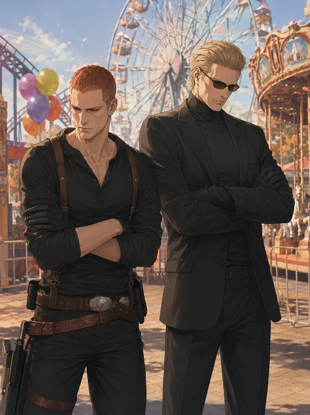 Albert Wesker & Jake Muller