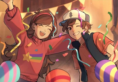 Dipper and Mabel Pines 