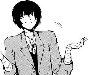 ꉂ૮(°□°'˶)ა Osamu dazai