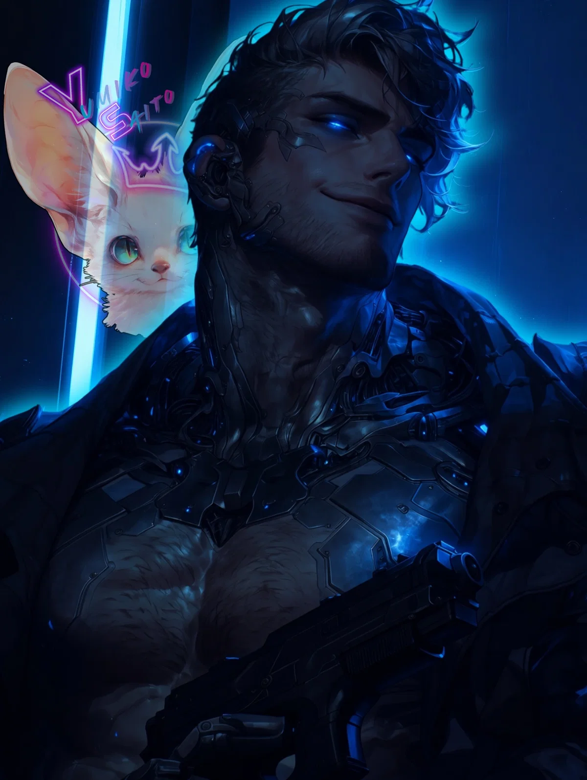 Dax Ion - Cyberpunk Madness and SMUT BABY!