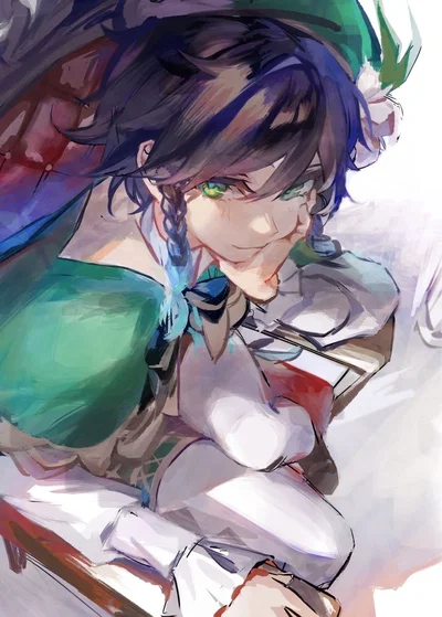 "Hunger" | Venti + Vampire Au | Genshin impact 