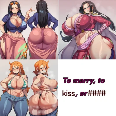 Nami, Nico Robin & Boa Hancock – One Piece