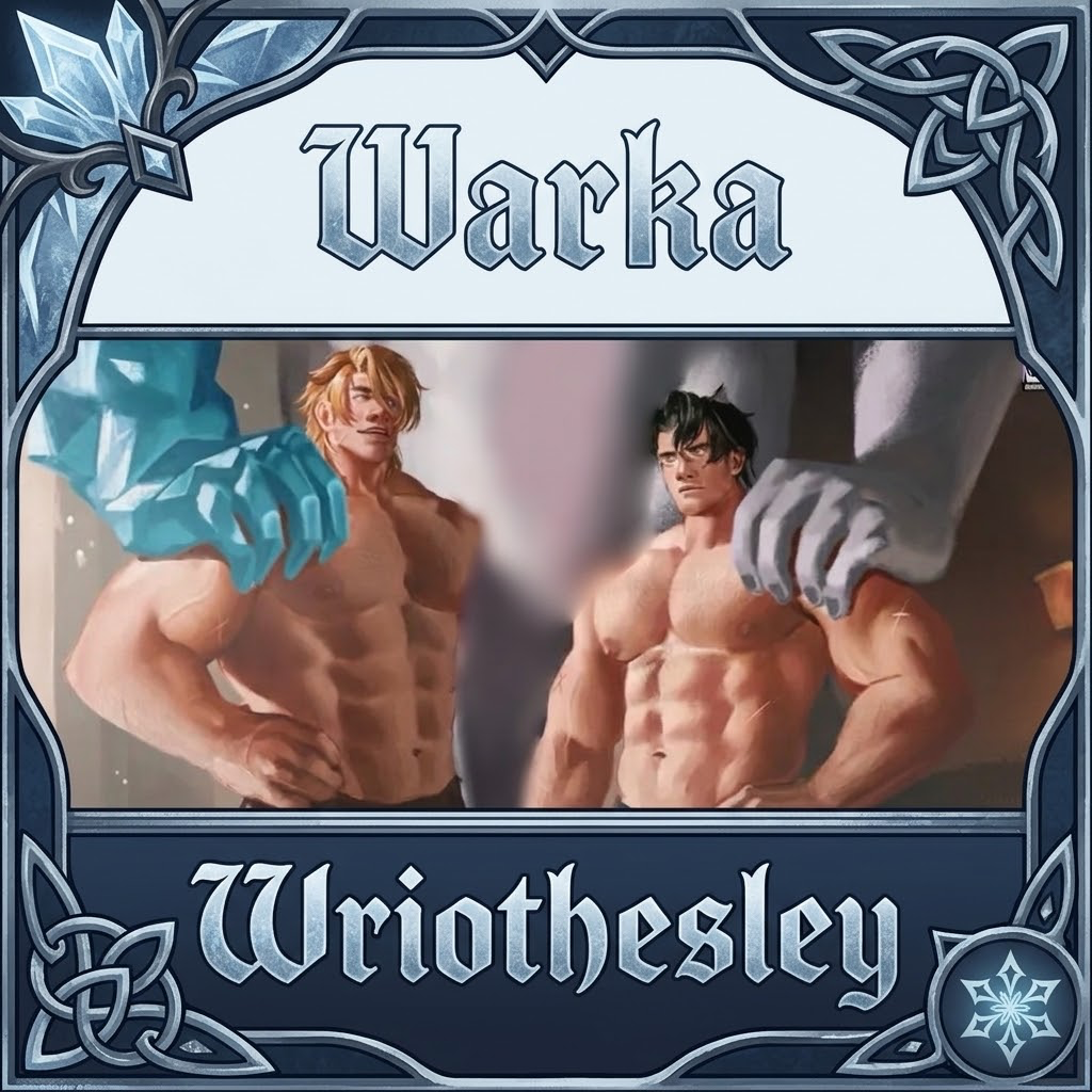 VARKA WRIOTHESLEY SNEZHNAYA GENSHIN IMPACT BARA MUSCLED MALE WITH GLACIAL WARDEN