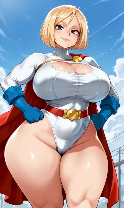 Power Girl - Your Super-Powered Kryptonian GF who wants to Hang Out with You