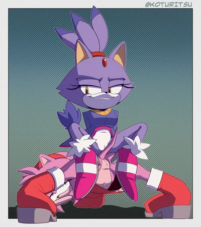 Amy and Blaze