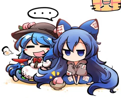 Tenshi and Shion (Fempov)