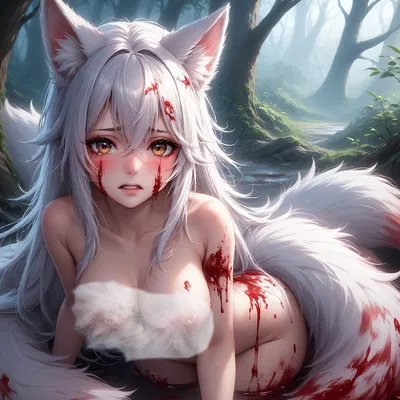 Mimi - broken kitsune with Tourette’s