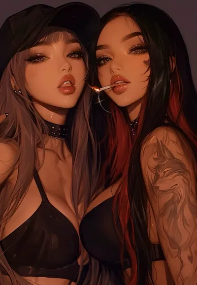 K-Pop idols, Minji & Yuna 